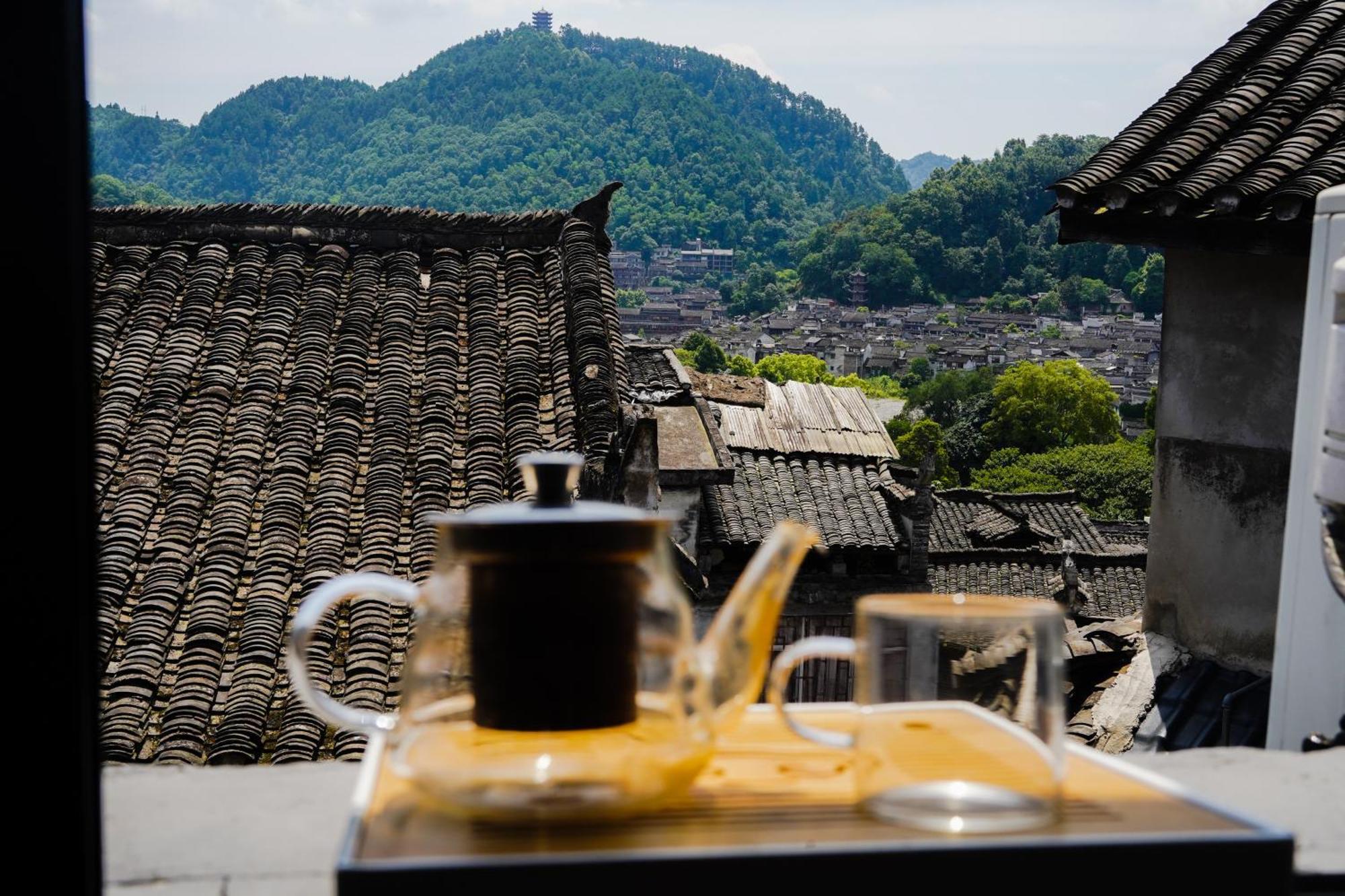 云起山居庭院观景民宿 Fenghuang Chambre photo